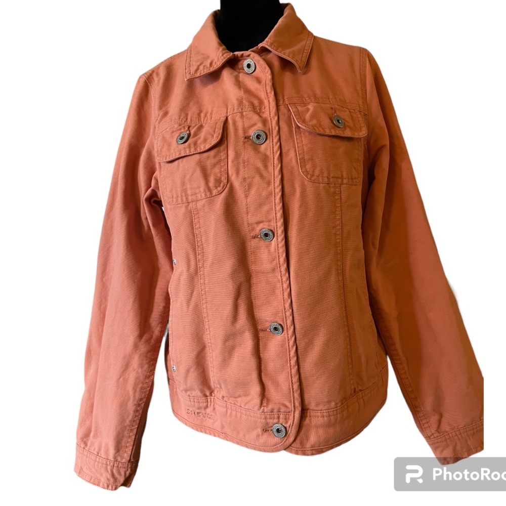 DRI DUCK for her!  Orange Jean Jacket!